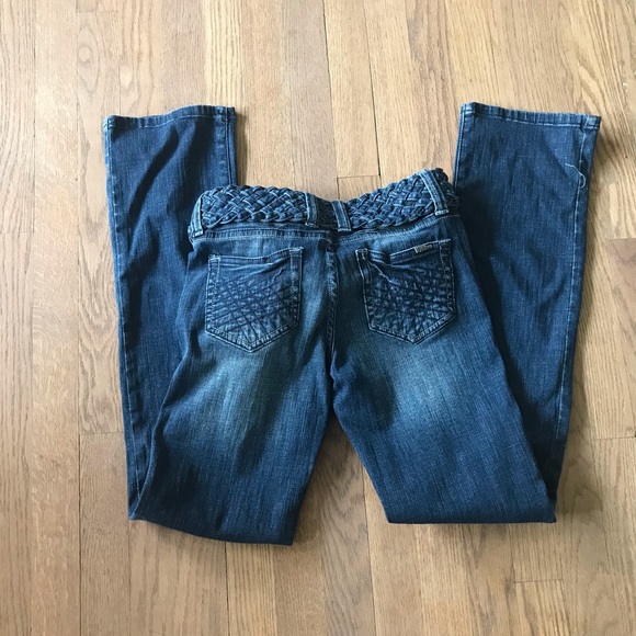 NWT Itz Me Premium straight leg jeans. Medium wash - Picture 4 of 8